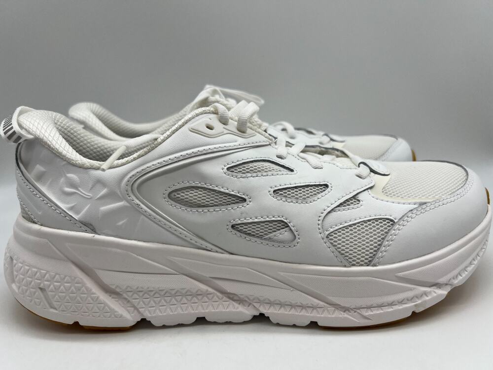 Hoka One One Clifton L White Gum Size M10/W 11 New